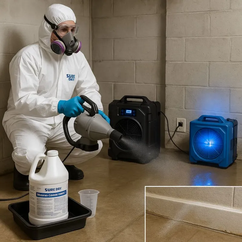 Sanitization and Odor Removal process in Brevard County, FL